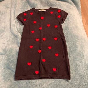 3 for $30 H&M heart appliqué dress Size 4-6